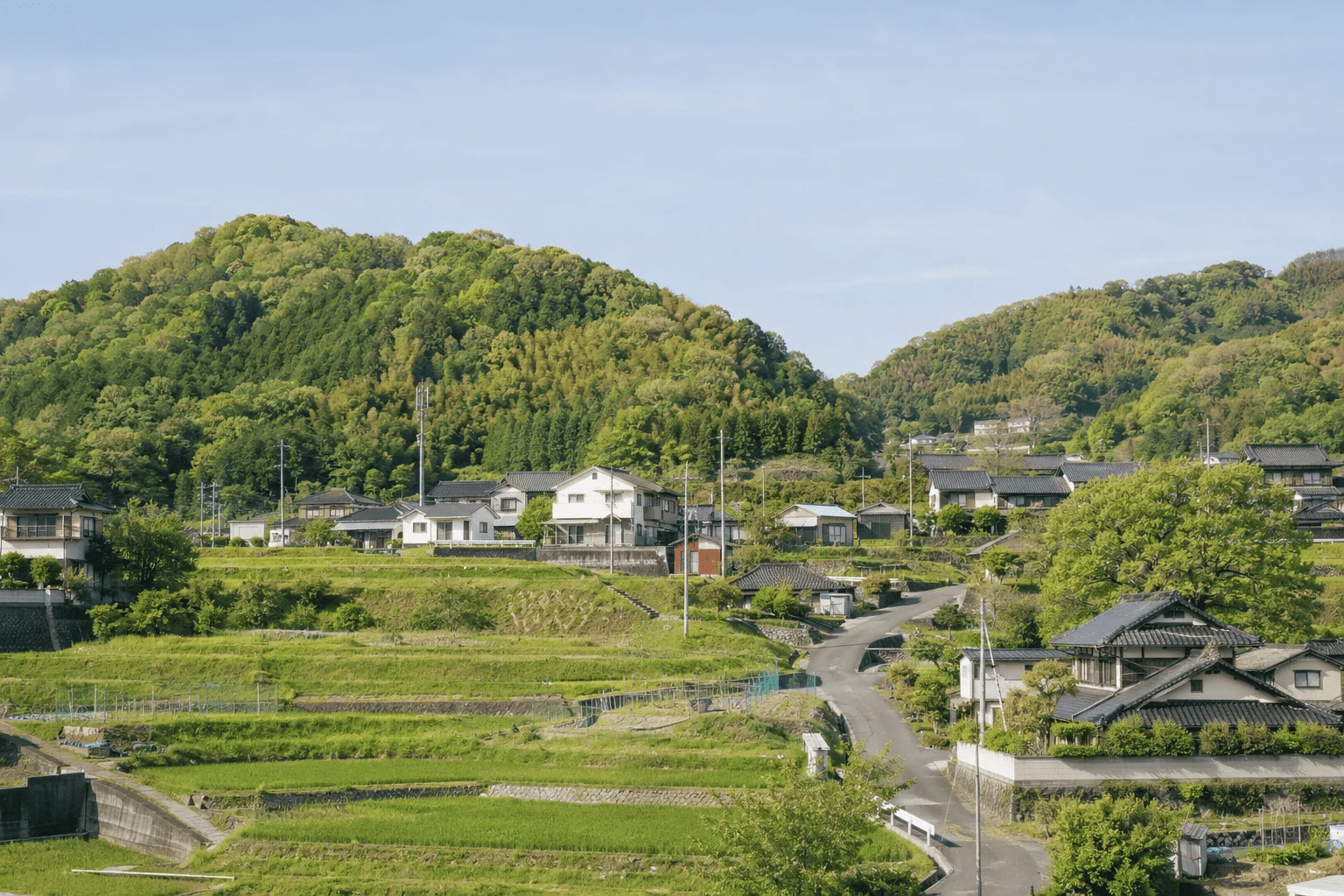 里山と田園のある暮らし